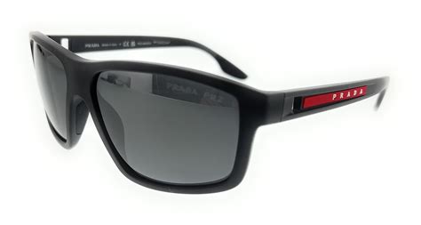 prada 02xs|Prada Linea Rossa PS 02XS 60 Polarized Dark Grey & Black .